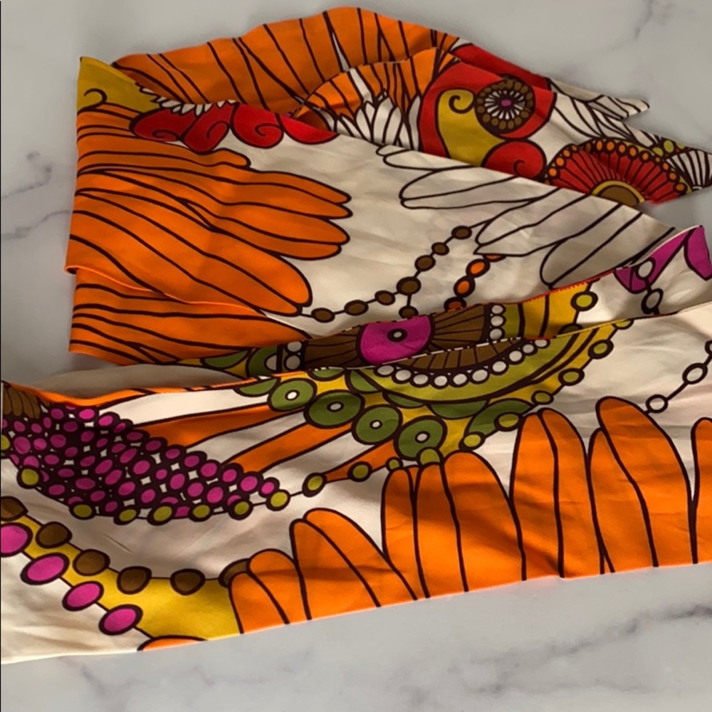 Trina Turk Silk Scarf - Picture 2 of 5